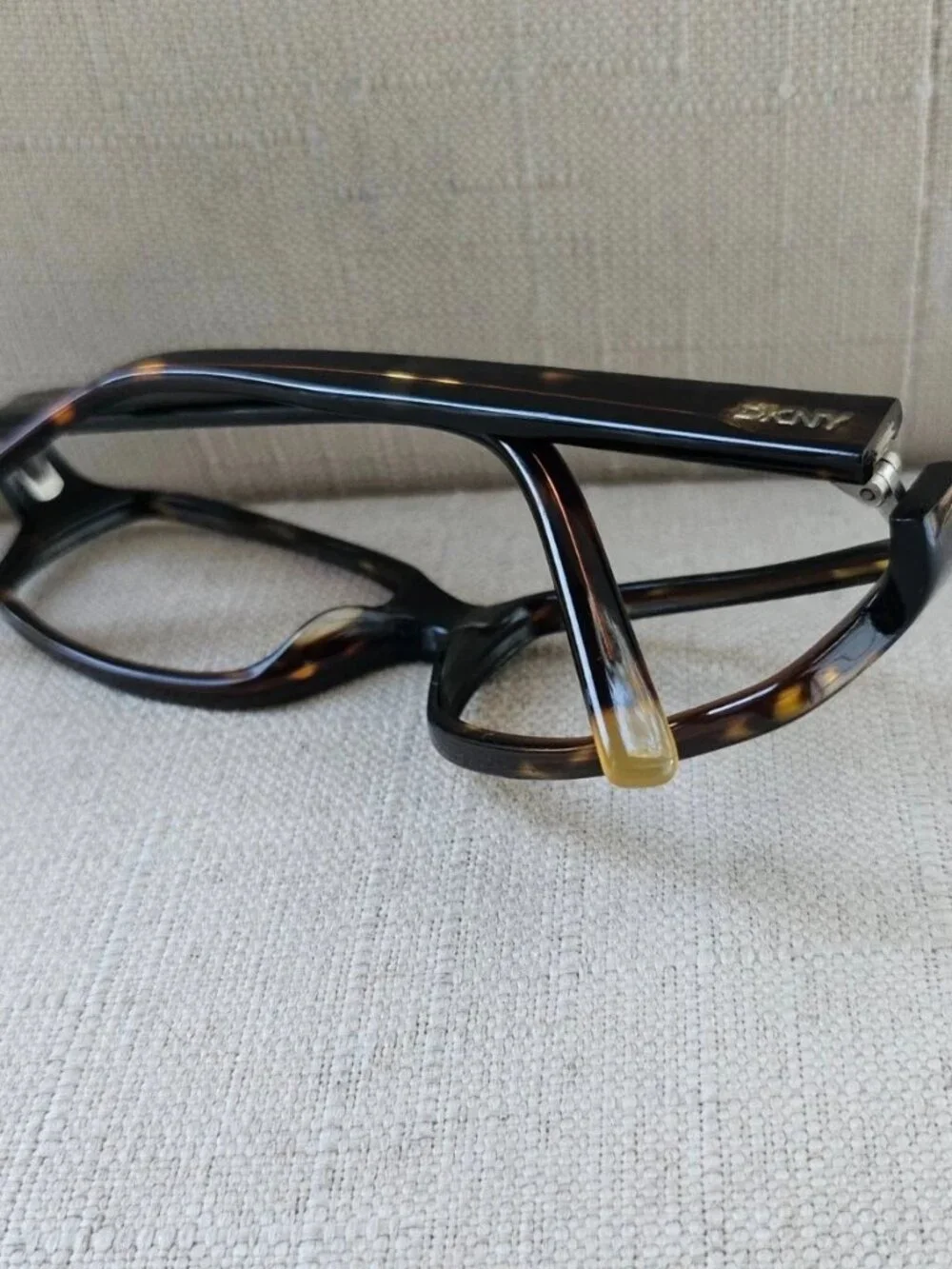 Vintage DKNY Women Eyeglasses Frame Dark Tortoise Eyewear DY4007 3016/3 Glasses